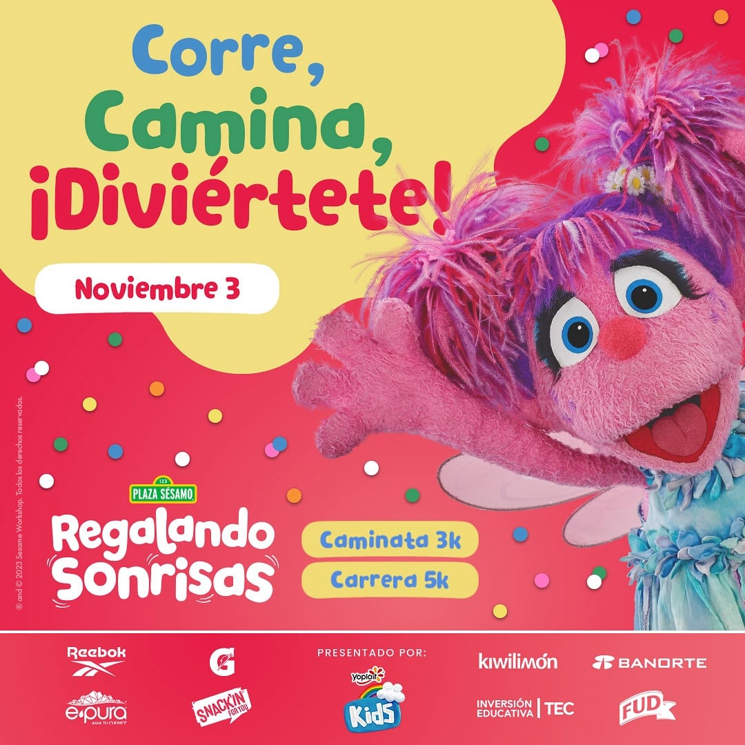 Carrera de Plaza Sésamo Regalando Sonrisas