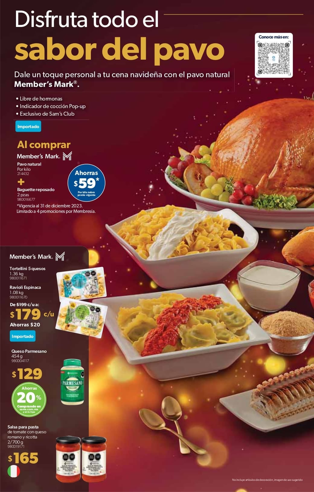 Ofertas de Folleto cuponera Sam’s Club Navidad y Año Nuevo