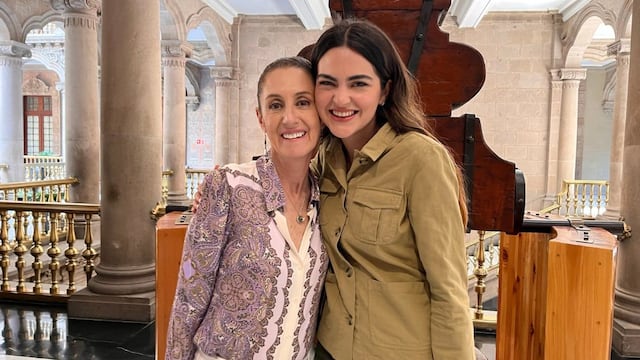 Claudia Sheinbaum y Andrea Chávez