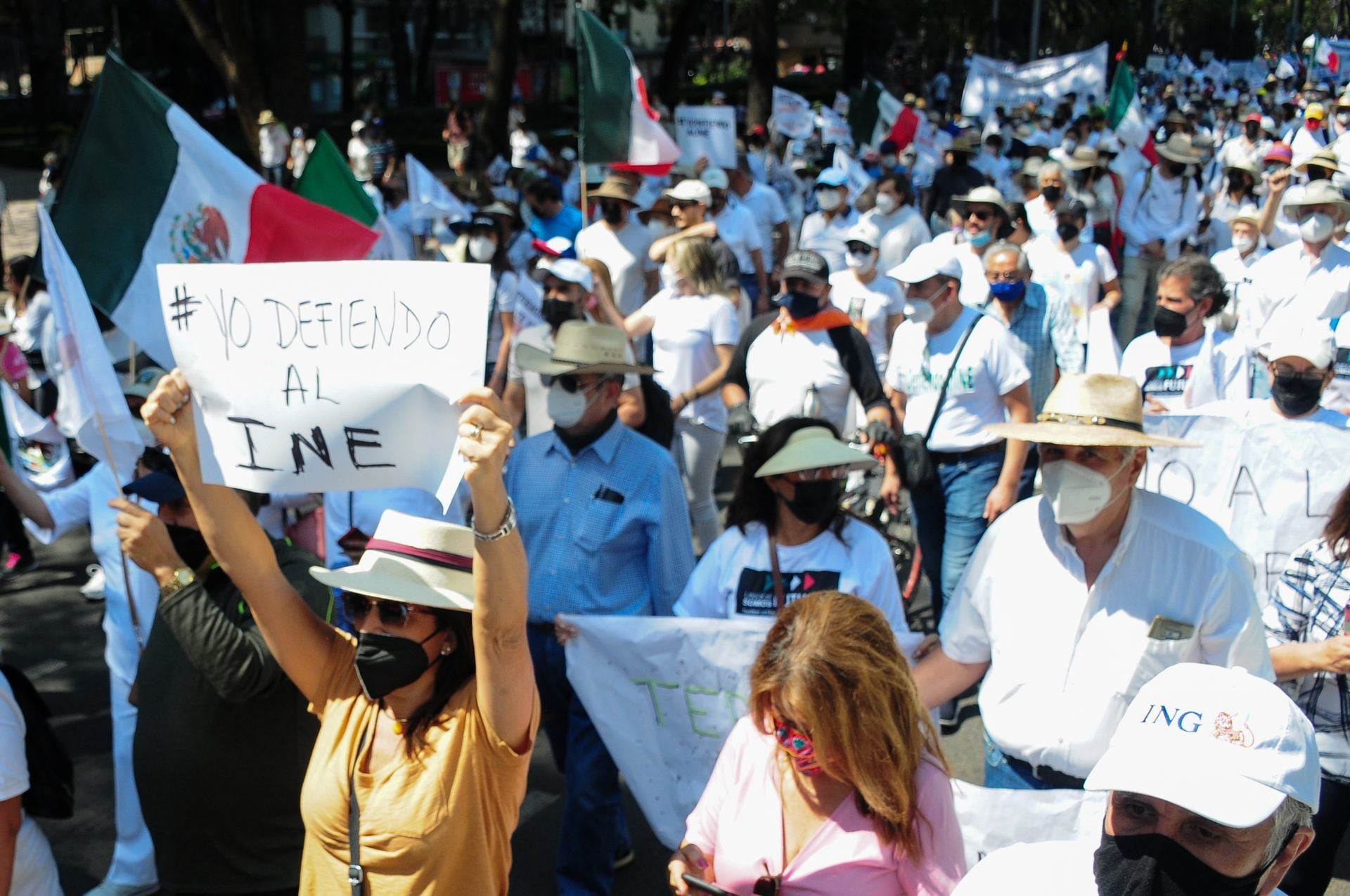 Sigue el minuto a minuto de la marcha por el INE, en donde te diremos cuál es la ruta de la protesta en CDMX.