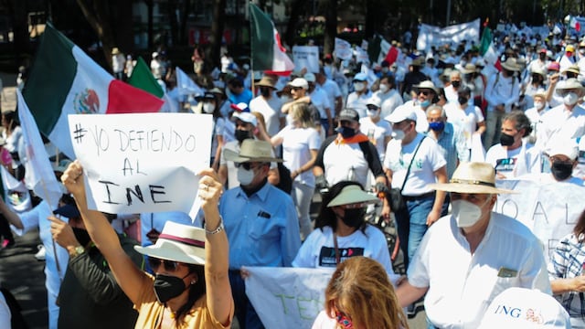 Sigue el minuto a minuto de la marcha por el INE, en donde te diremos cuál es la ruta de la protesta en CDMX.