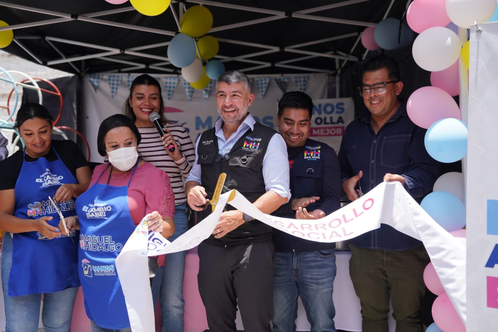 Tabe fortalece el programa Manos a la Olla con 55 comedores comunitarios en Miguel Hidalgo