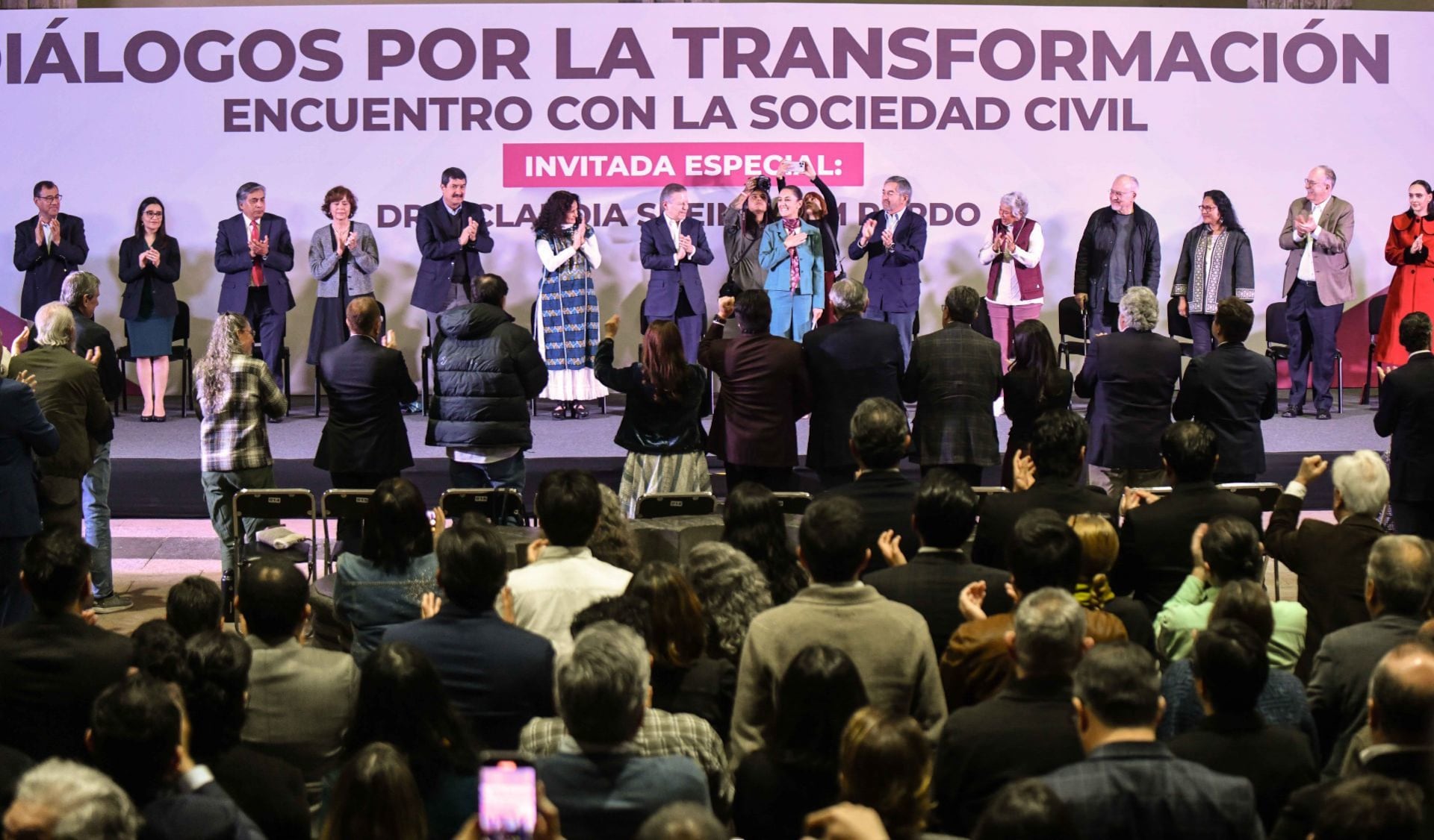 Integrantes del proyecto de nación 2024-2030 de Claudia Sheinbaum