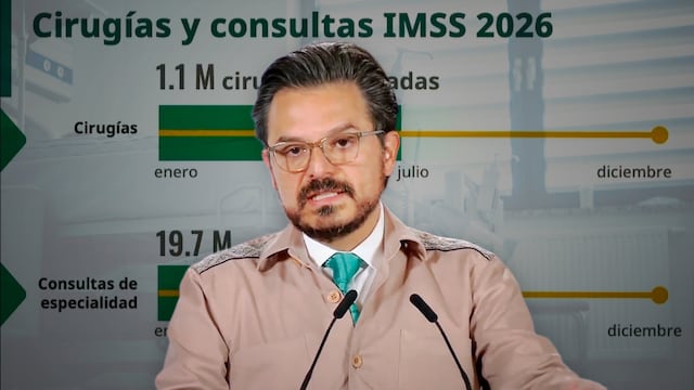 Zoé Robledo revela la meta en cirugías del IMSS