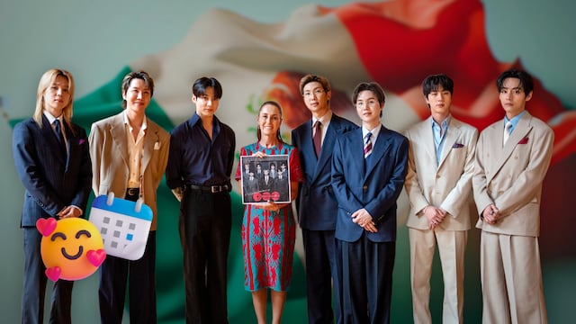 Sheinbaum adelanta regreso de BTS a México en 2027