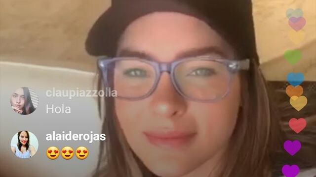 Belinda y Jared Leto hablando