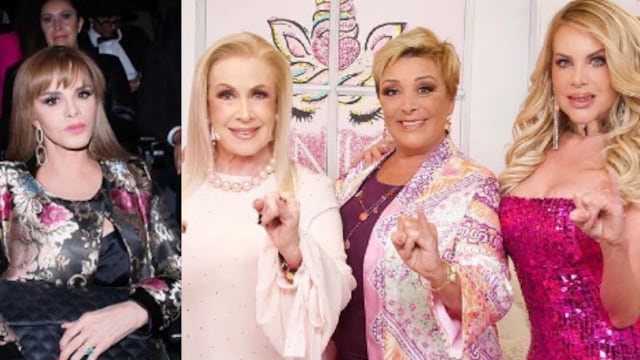 Lucía Méndez dice que ella sí tiene trabajo, por eso no acudió a Pinky Promise