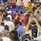 Captan brutal pelea campal en tribunas del estadio de los Sultanes de Monterrey