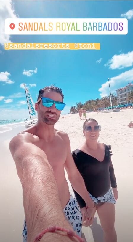 Toni Costa y Adamari López