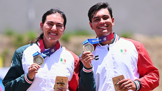 Alejandra Valencia y Matías Grande confirmaron su calidad al ganar oro mixto en los Juegos Centroamericanos