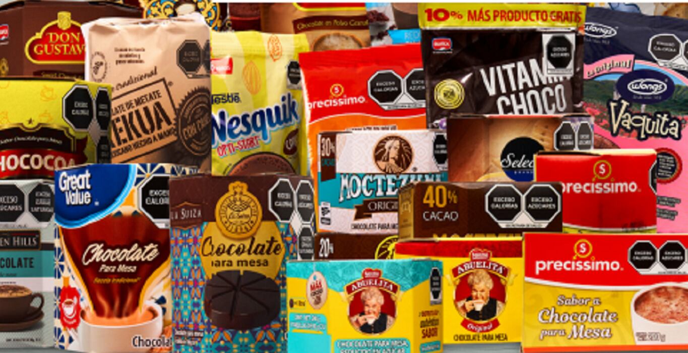 Chocolates analizados por Profeco