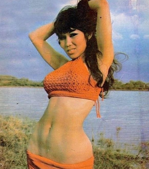 Lyn May antes de las operaciones