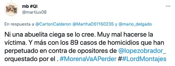 Tuit sobre Lord Montajes