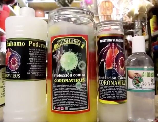 Bálsamo contra el coronavirus.