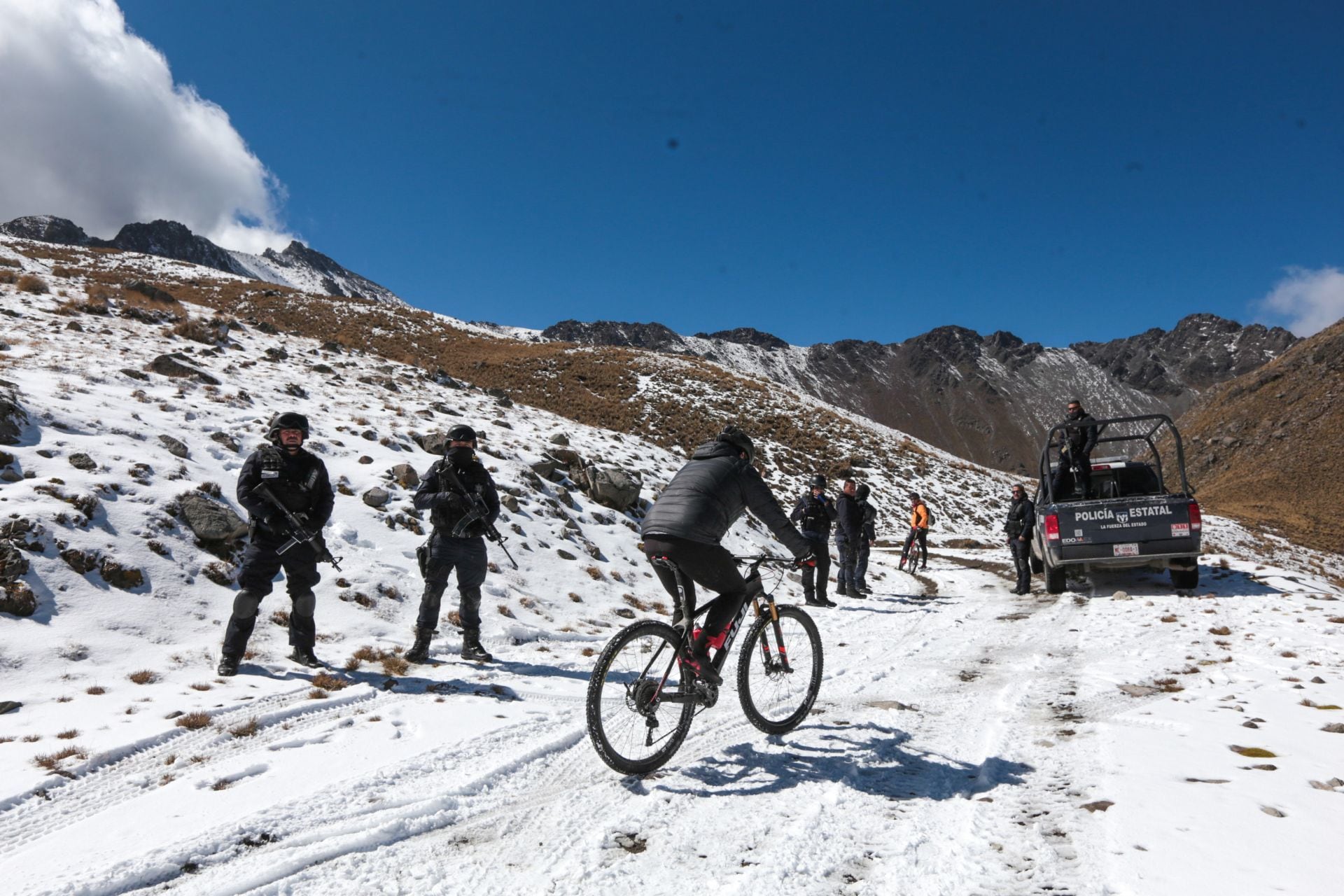 Nevado de Toluca. Visitantes.