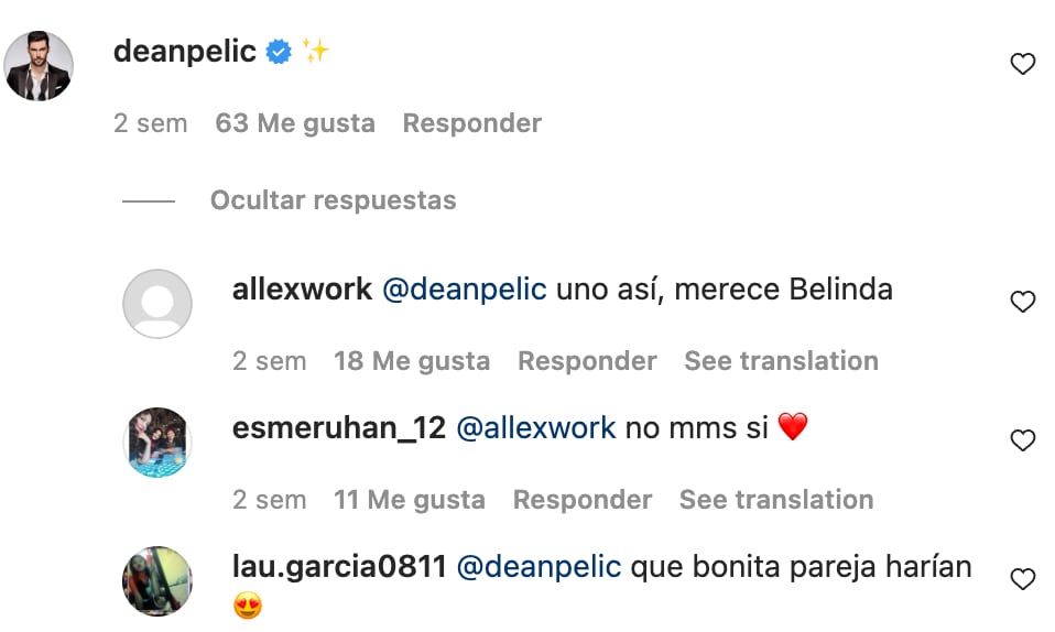 Belinda tiene nuevo pretendiente