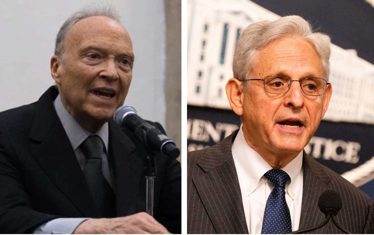 Alejandro Gertz Manero y Merrick Garland