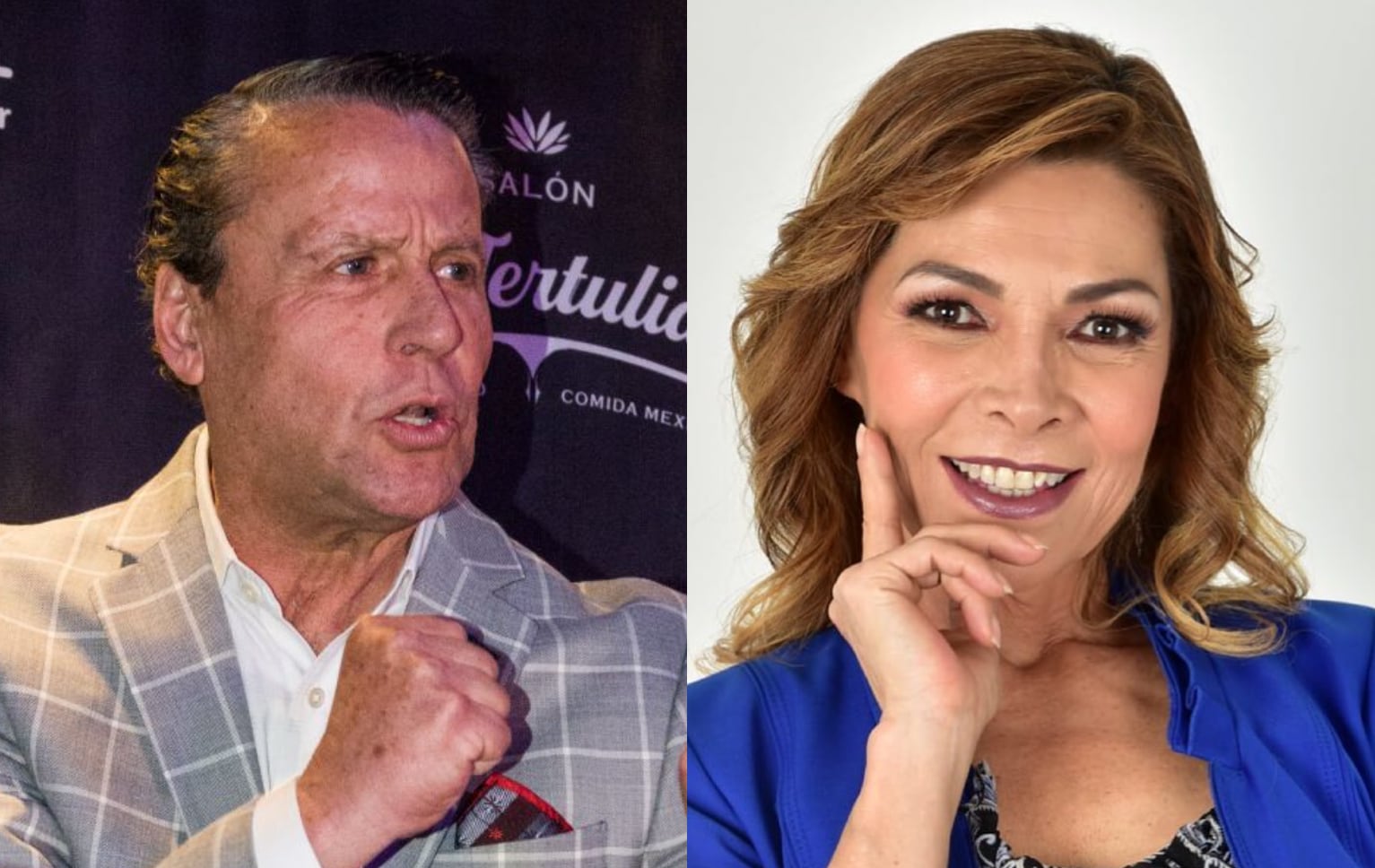 Alfredo Adame y Mary Paz Banquells