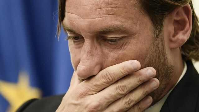 Totti se desvinculó de la Roma tras 27 años