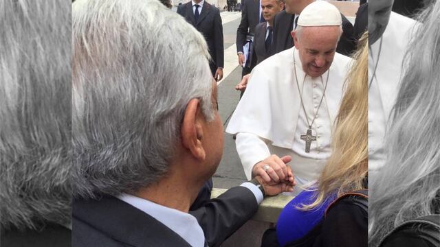 AMLO y el papa Francisco