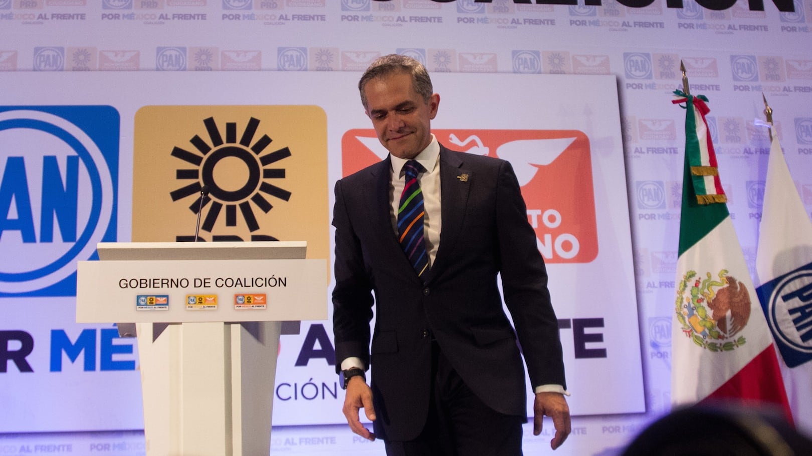 Miguel Ángel Mancera Espinosa fue nombrado coordinador del Proyecto de Gobierno de Coalición de la alianza PAN-PRD-MC.