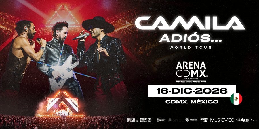Camila en Arena CDMX: fecha y boletos para su concierto