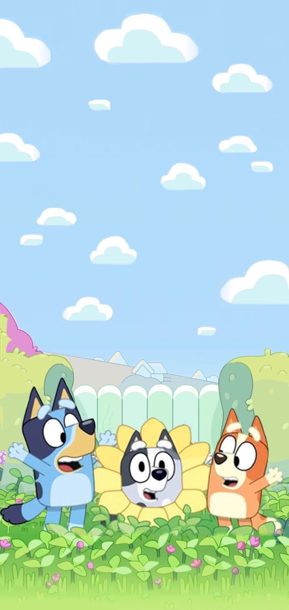 7 fondos de pantalla de Muffin, la prima de Bluey, para decorar tu smartphone
