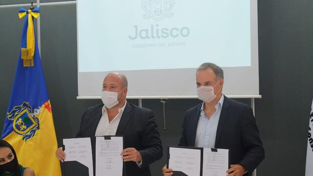 Enrique Alfaro y Carlos del Río.