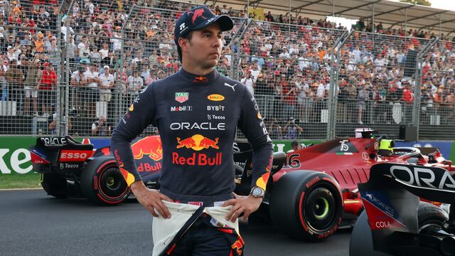 Checo Pérez en el Gran Premio de Australia