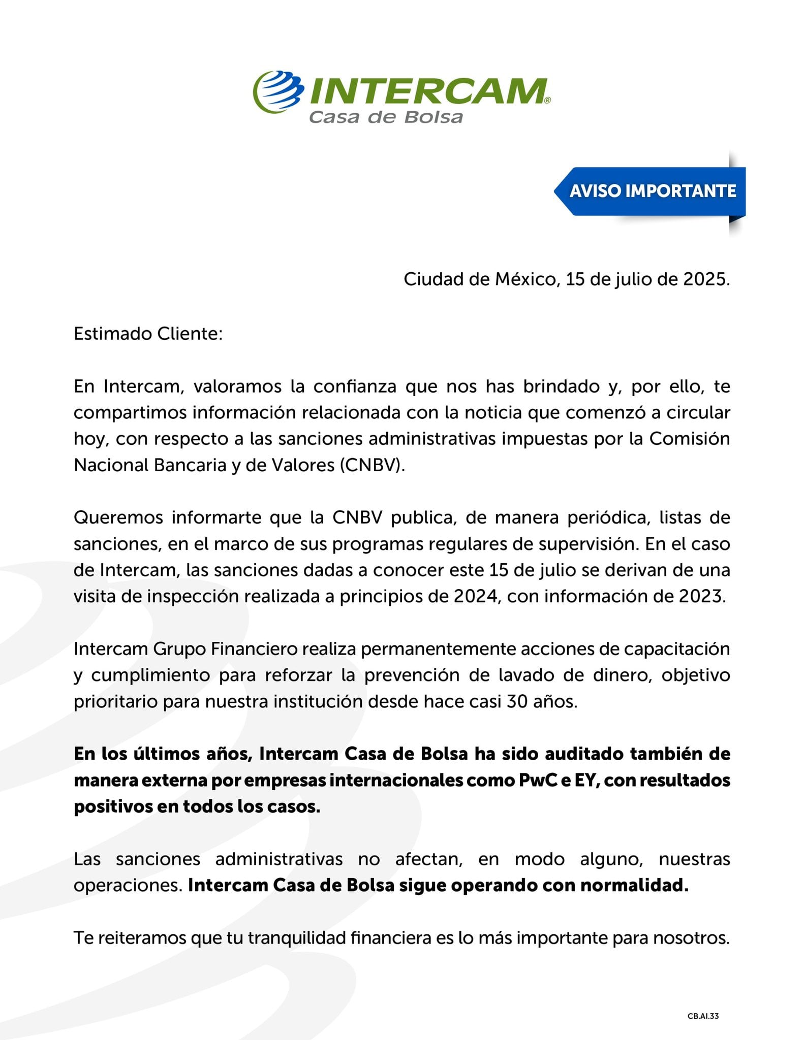 Intercam Banco