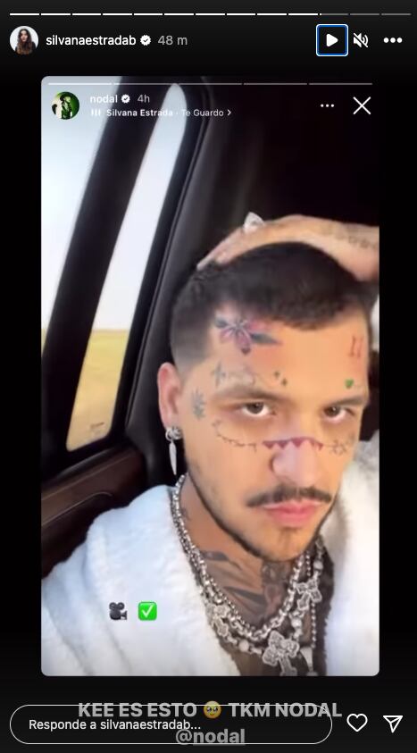 Silvana Estrada se impresiona por la historia de Christian Nodal