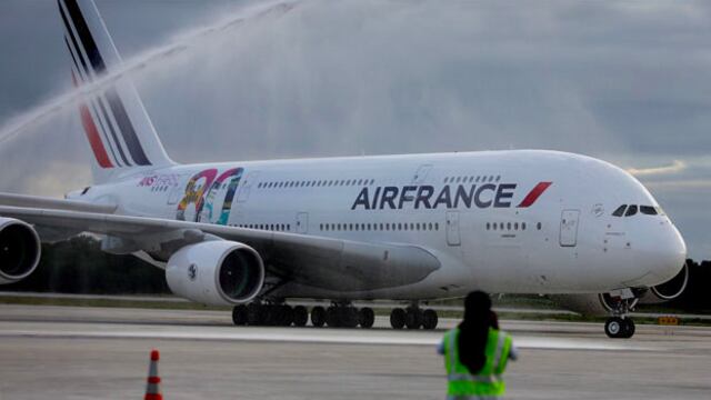 Avión de Air France. Suspensión en Venezuela.