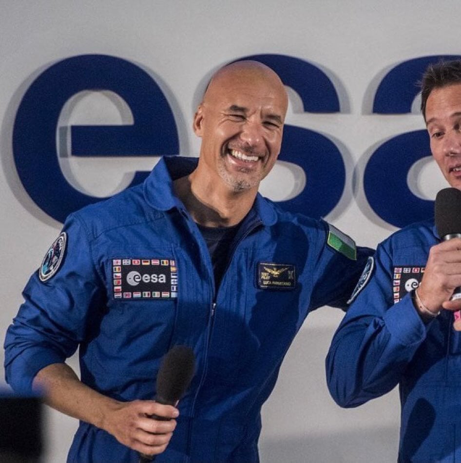 Luca Parmitano, astronauta italiano, miembro de la tripulación Artemis III