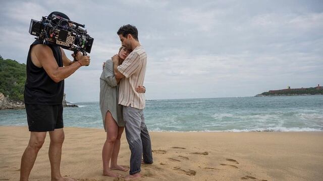 Ludwika Paleta y Osvaldo Benavides en "Noche de Bodas"