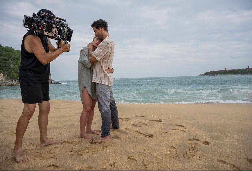 Ludwika Paleta y Osvaldo Benavides en "Noche de Bodas"