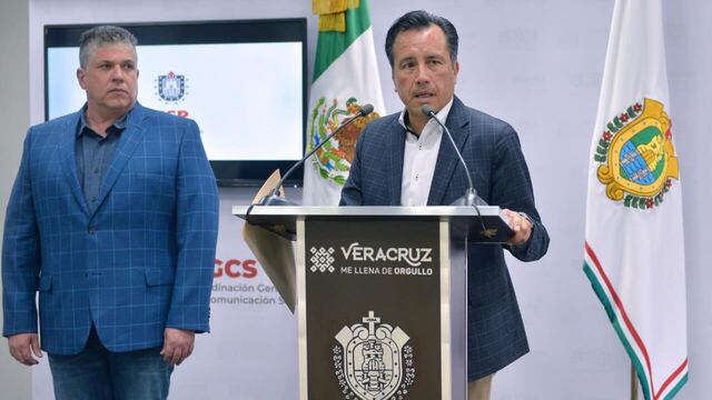 Cuitláhuac García, gobernador de Veracruz.