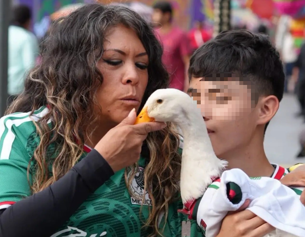 Pato Merlín y su familia