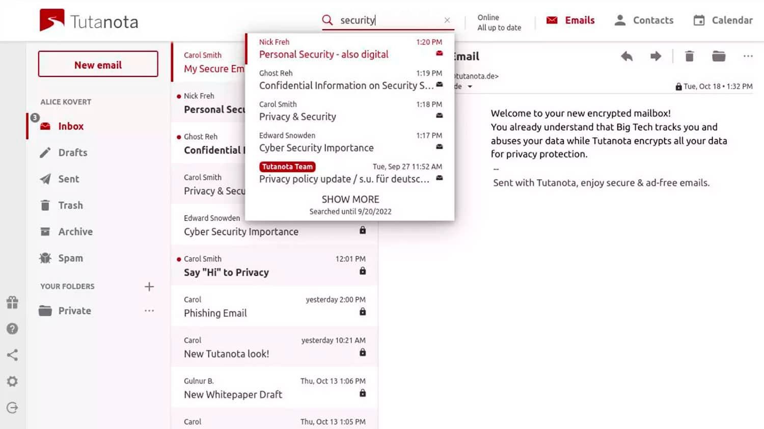 Tutanota alternativa a Gmail por si te eliminan la cuenta