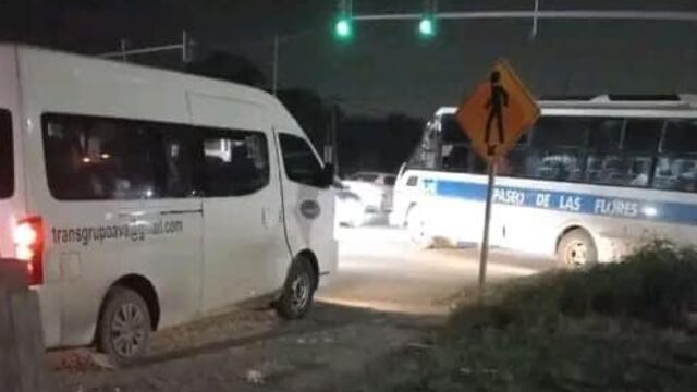 Bloqueo en Tamaulipas
