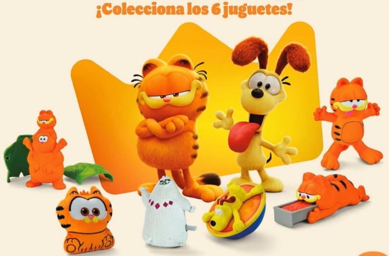 Burger King, Garfield: fuera de casa