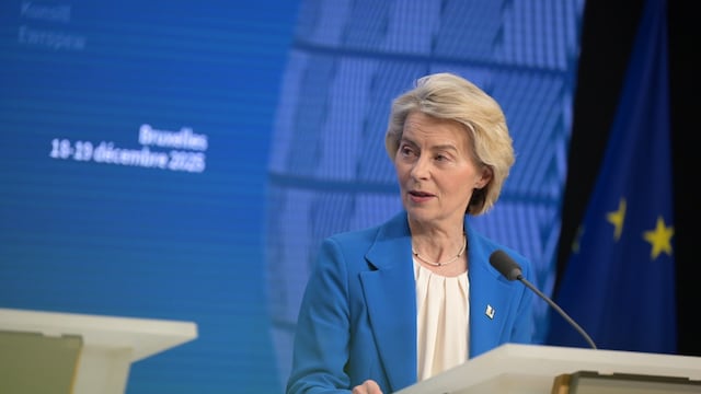 Ursula von der Leyen, presidenta de la Comisión Europea.