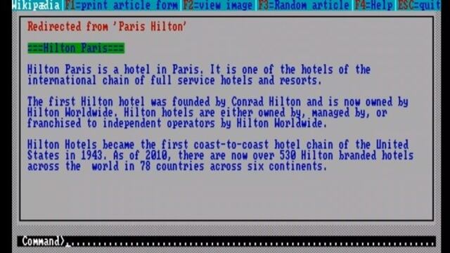VIDEO: Así hubiera sido Wikipedia en los años 80