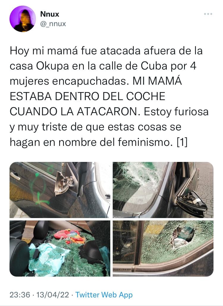 Agresión a conductora afuera de CNDH