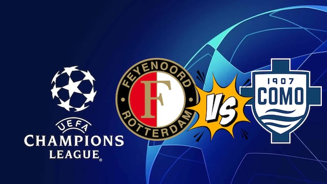Feyenoord vs Como: ¿Cuándo y dónde ver el partido de la Jornada 2 de la Champions League?