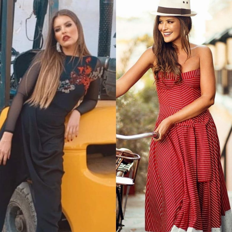 Vanessa Claudio (después y antes).