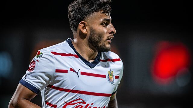 Alexis Vega en el partido Santos vs. Guadalajara