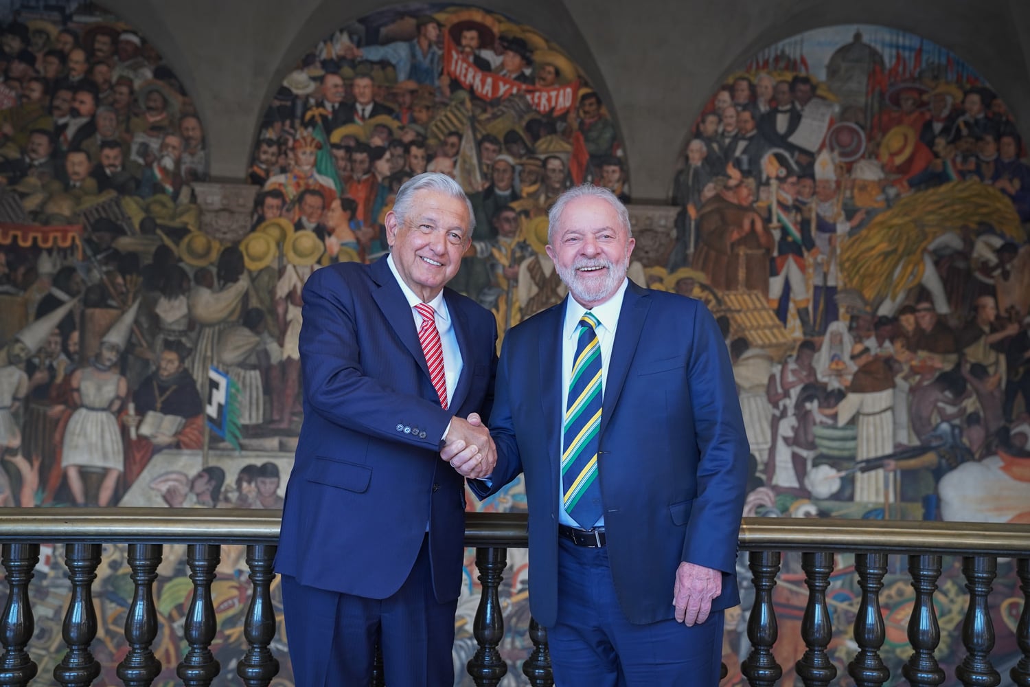AMLO y Lula da Silva