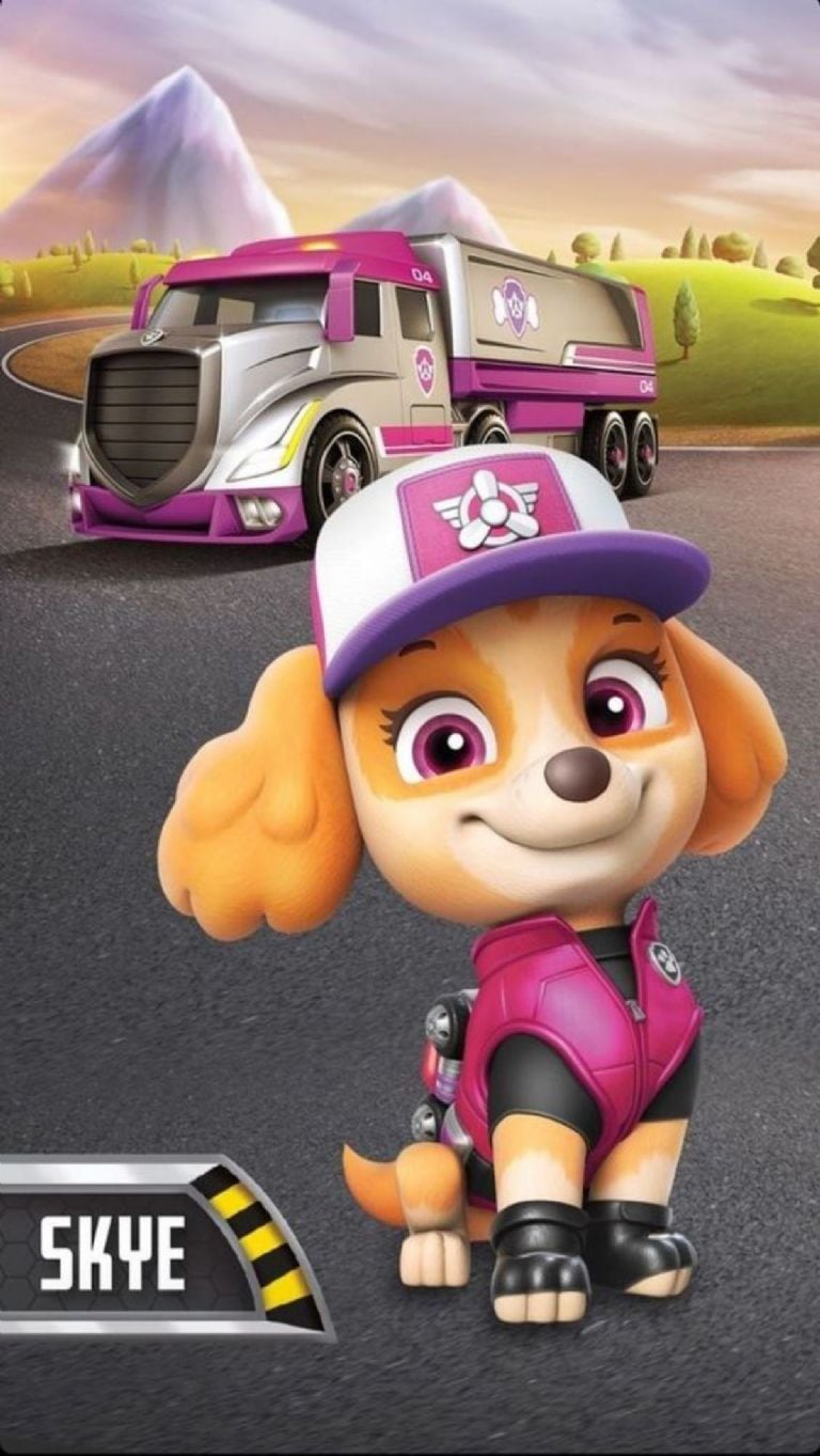 5 fondos de pantalla de Skye, la adorable cachorra de Paw Patrol, para tunear tu smartphone