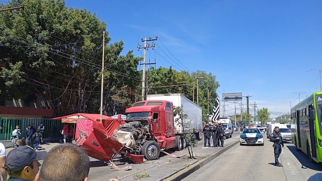 Choque en Circuito Interior hoy 10 de octubre
