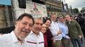 Corcholatas de Morena compartieron foto en unidad tras evento de AMLO, excepto 2 aspirantes